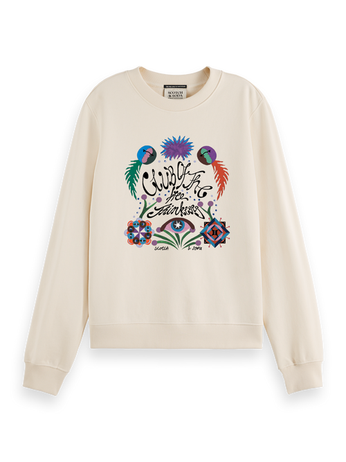 EMBROIDERED REGULAR FIT SWEATSHIRT