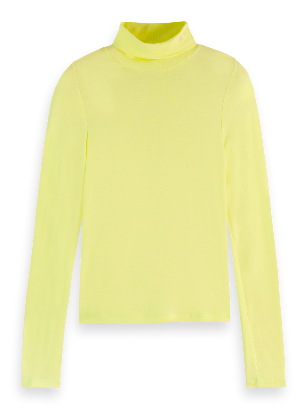 Roll up neck LS t-shirt