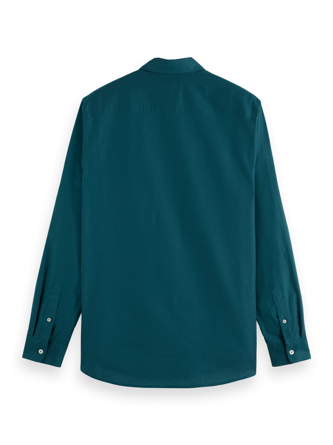 Regular solid oxford shirt