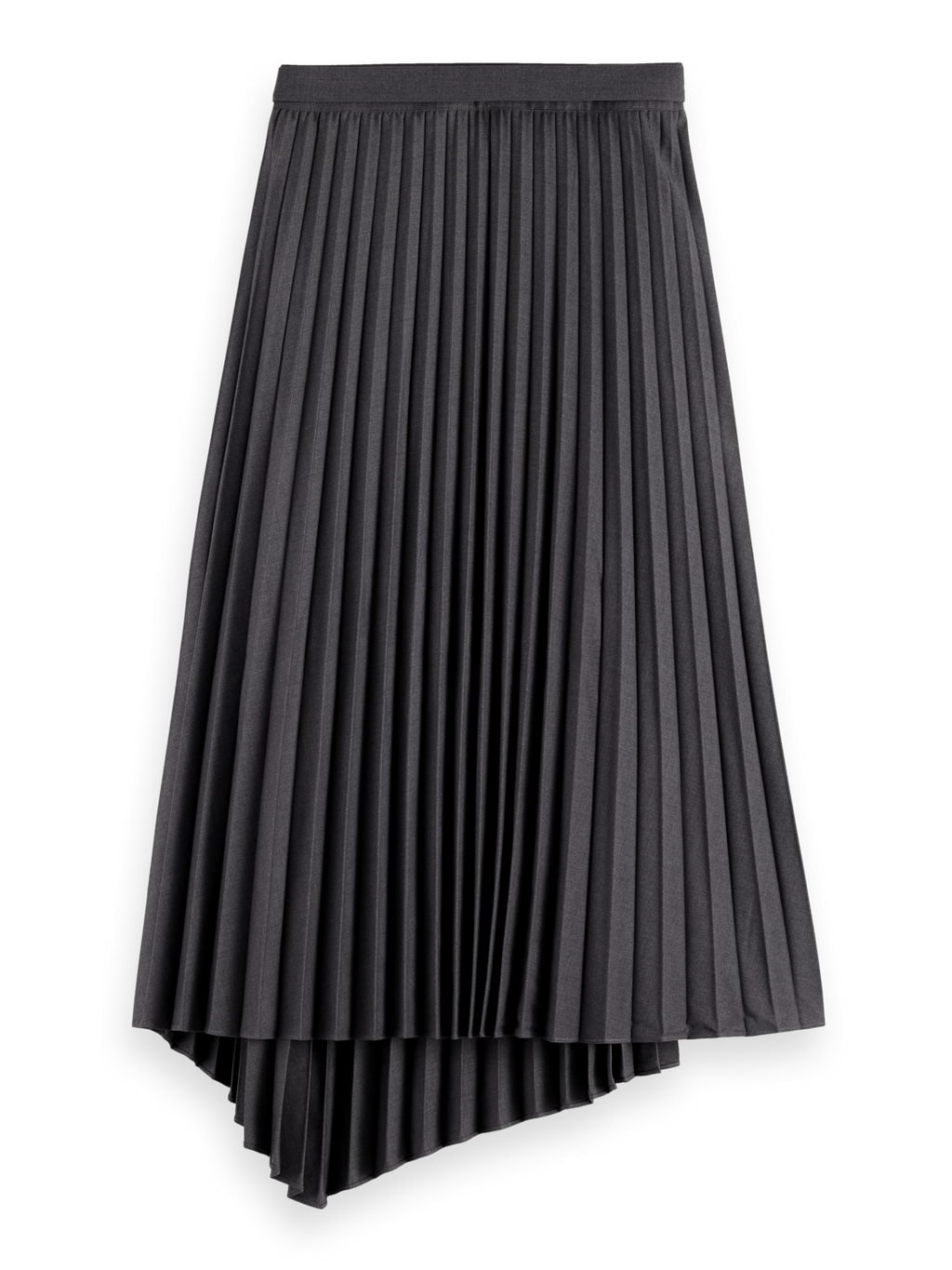 Tailored pleated skirt