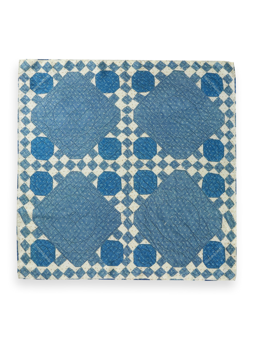 Heirloom quilt print foulard