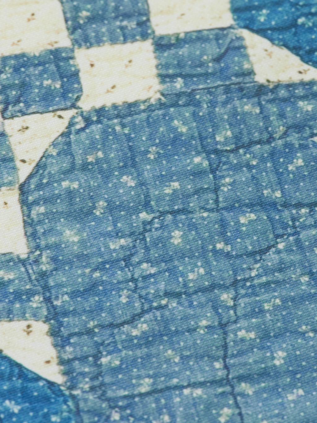 Heirloom quilt print foulard