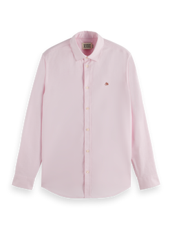 Seasonal core - Regular fit solid oxford shirt