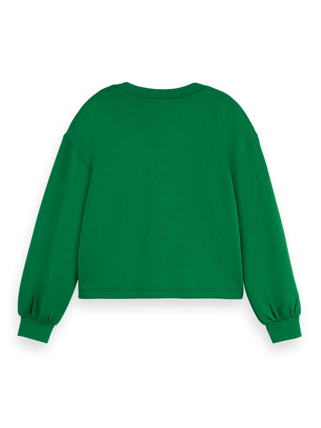 V-neck modal sweatshirt