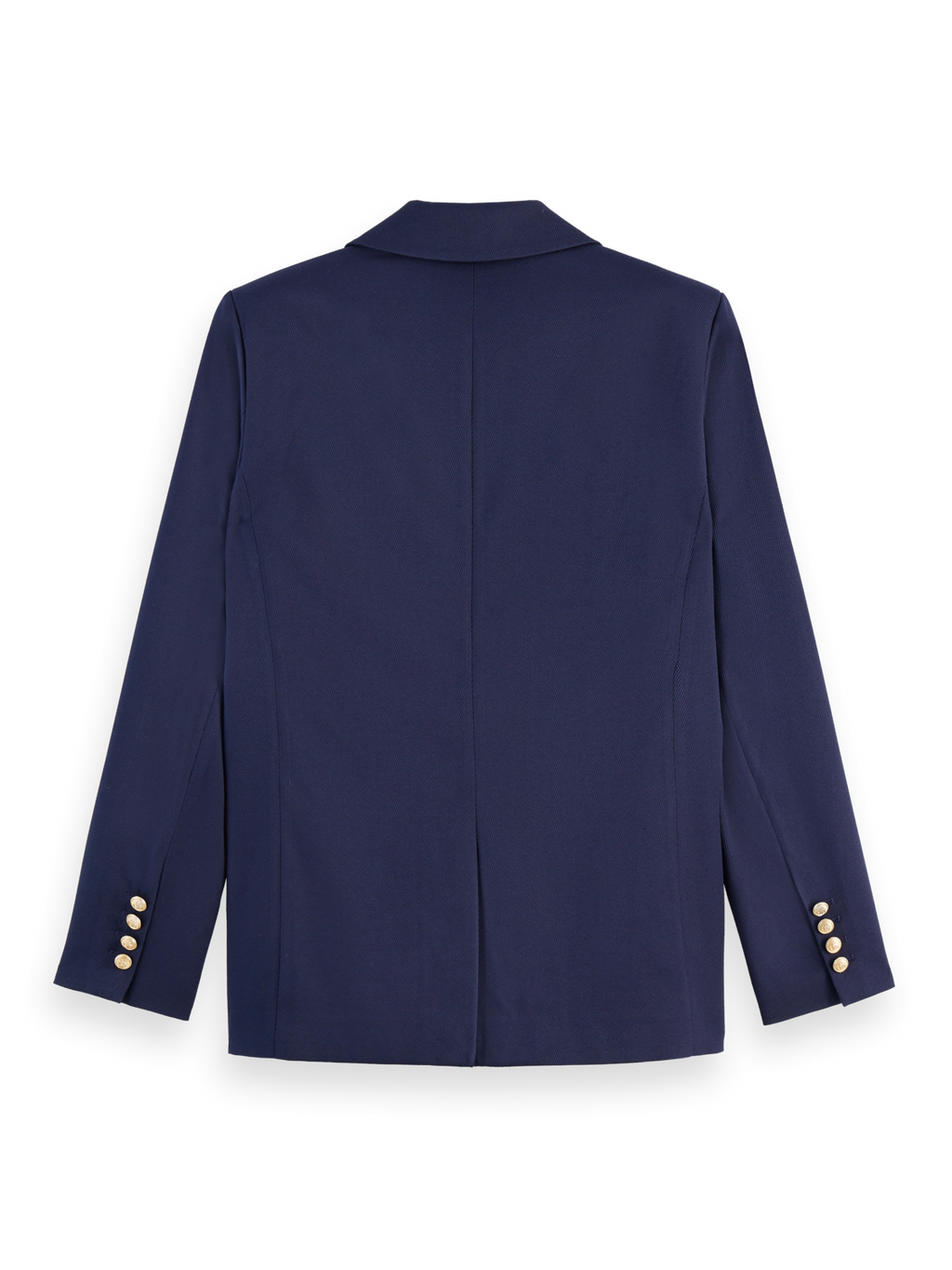 Boyfriend gabardine twill blazer