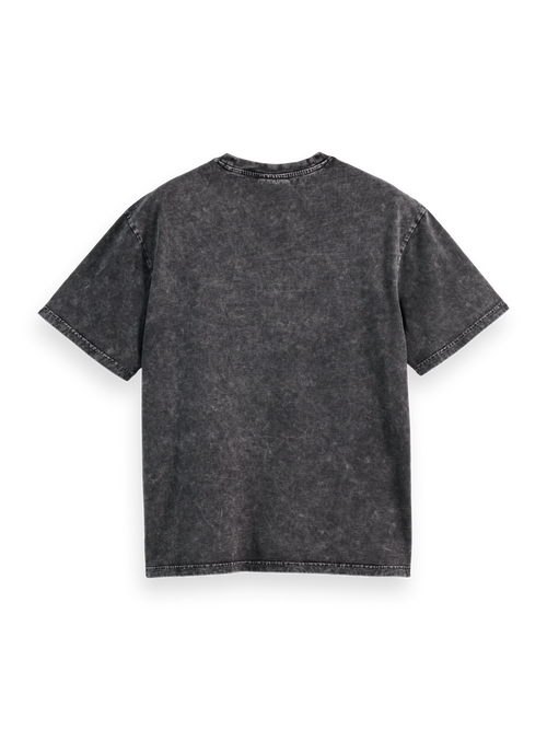 Washed pocket relaxed fit t-shirt