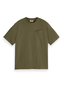 Seasonal core - 3 crosses loose fit pocket t-shirt