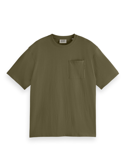 Seasonal core - 3 crosses loose fit pocket t-shirt