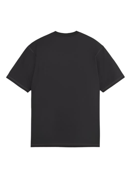 Essentials LOGO FRONT CHEST T-SHIRT - BLACK