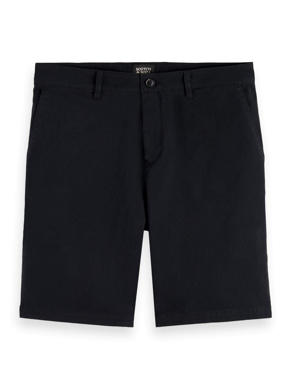 CORE Stuart Cotton-blend twill regular-fit short - BLACK