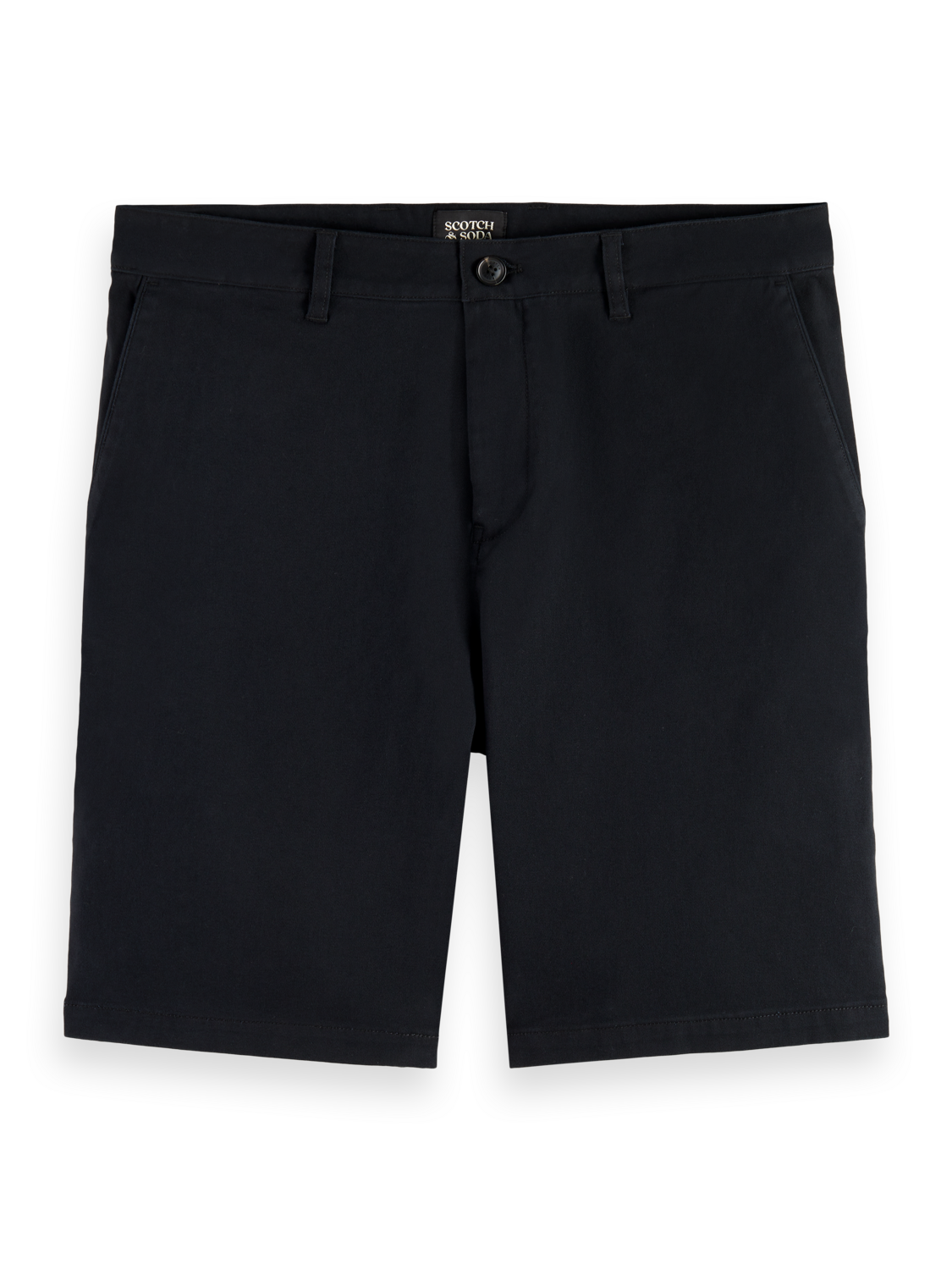 CORE Stuart Cotton-blend twill regular-fit short - BLACK