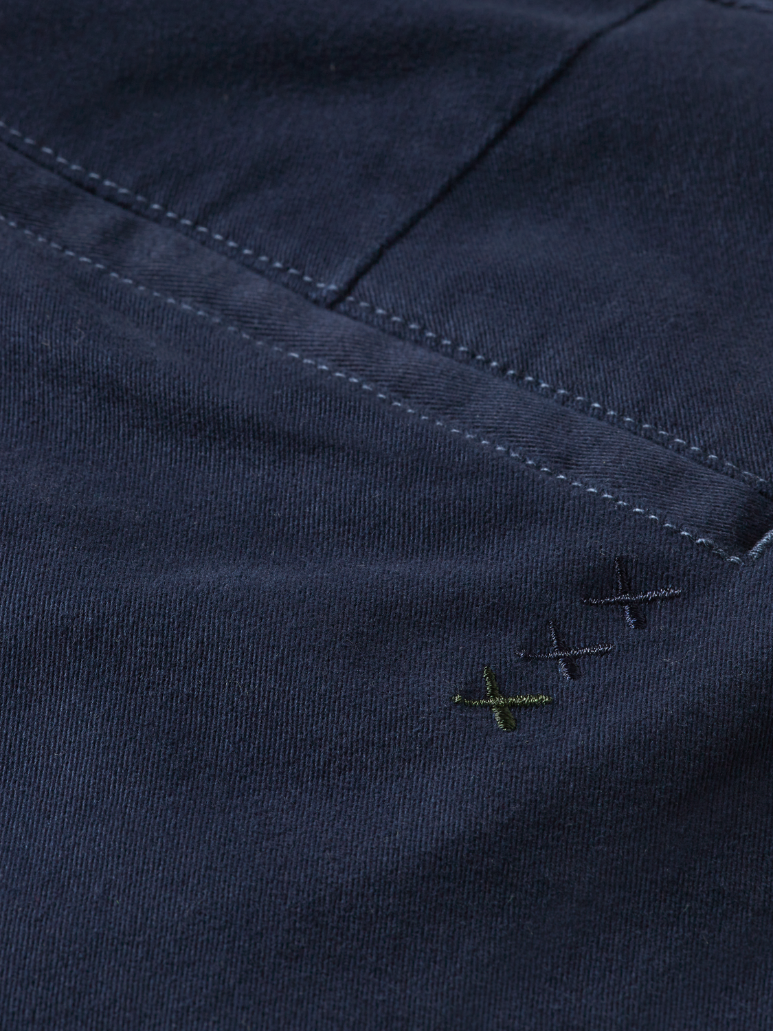 CORE Stuart Cotton-blend twill regular-fit short - NIGHT