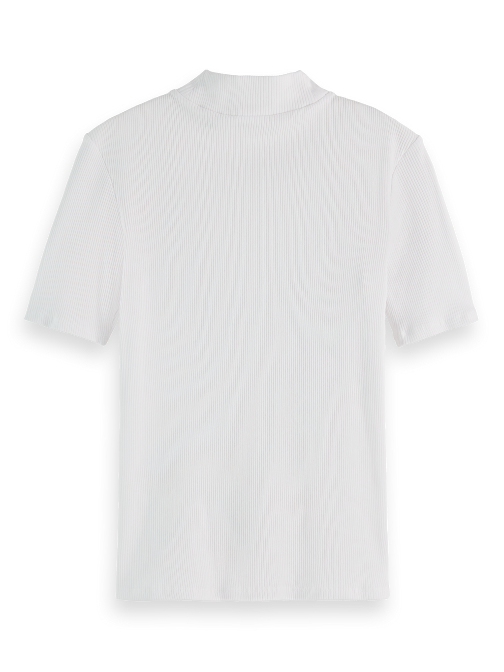 Essentials Mock neck rib t-shirt