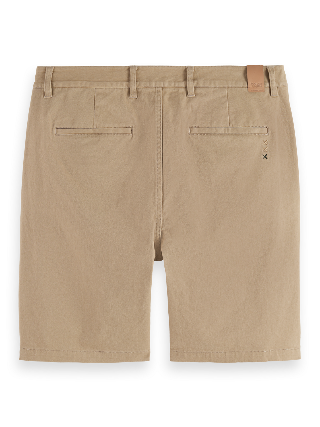 CORE Stuart Cotton-blend twill regular-fit short - SAND
