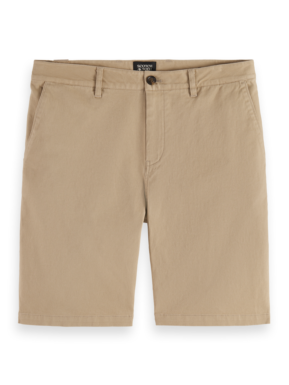 CORE Stuart Cotton-blend twill regular-fit short - SAND