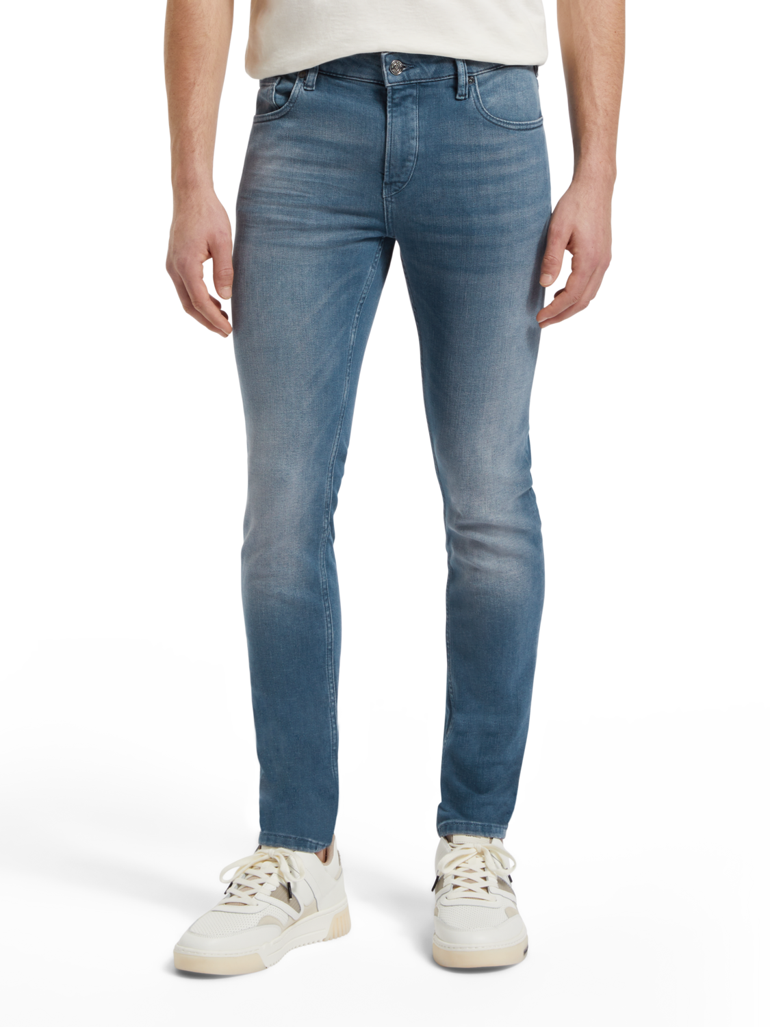 SEASONAL ESSENTIALS SKIM SKINNY JEANS - TRANCE BLUE