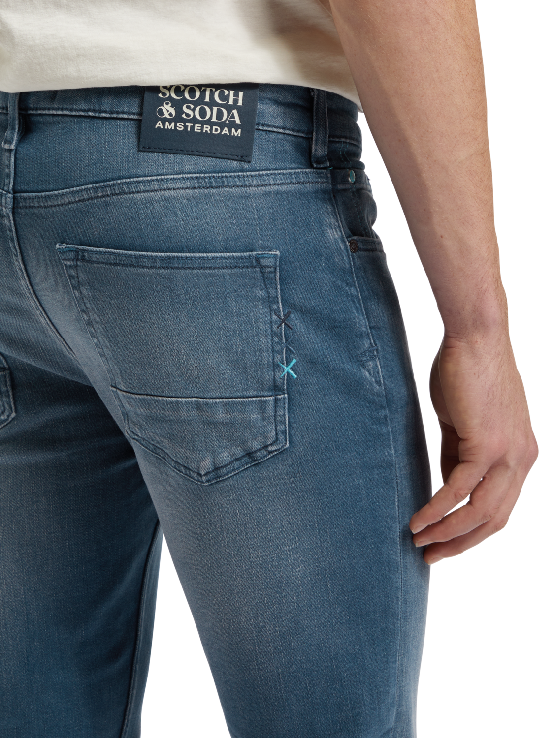 SEASONAL ESSENTIALS SKIM SKINNY JEANS - TRANCE BLUE