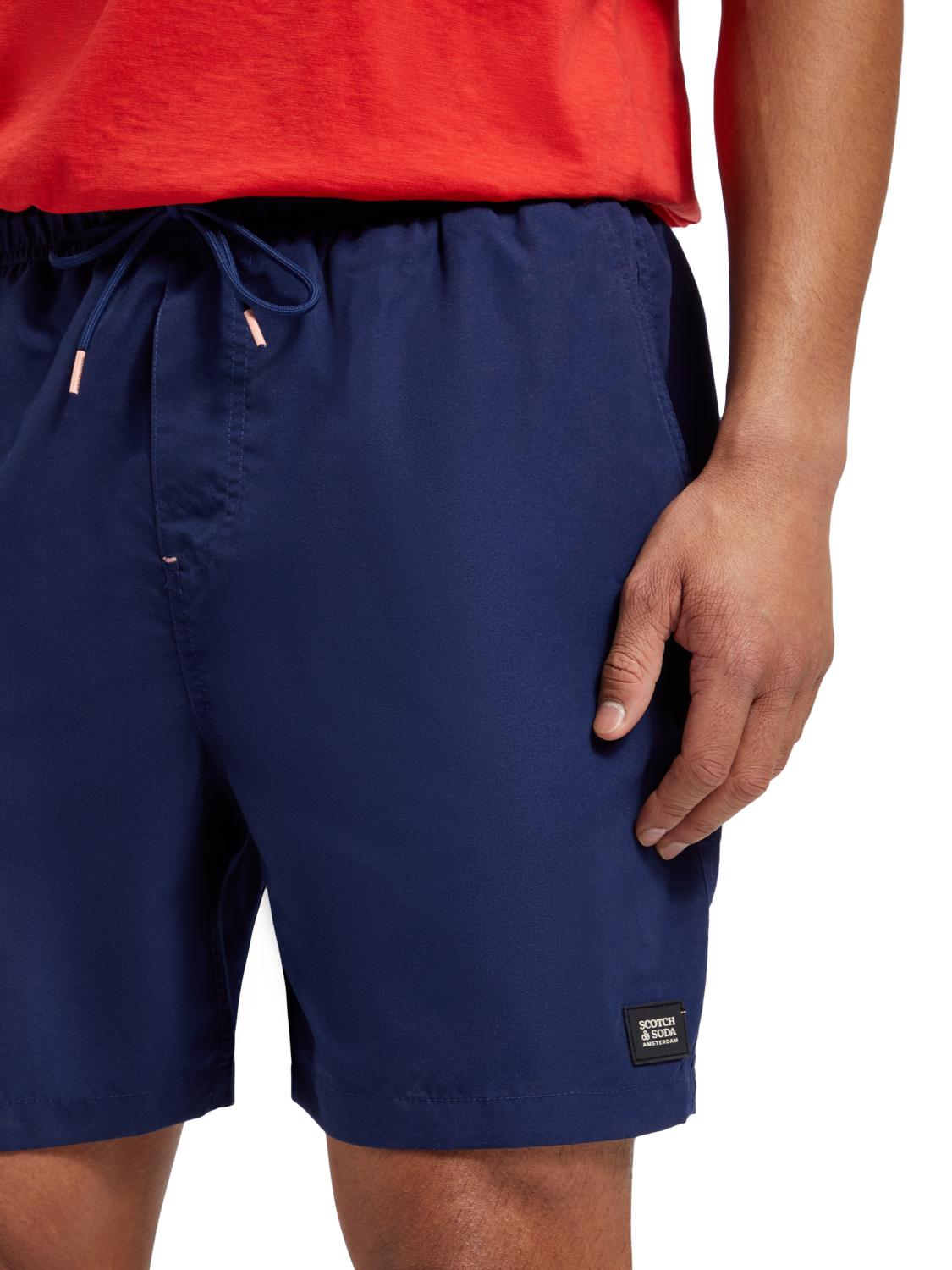 MID LENGTH SWIM SHORT   SOLID