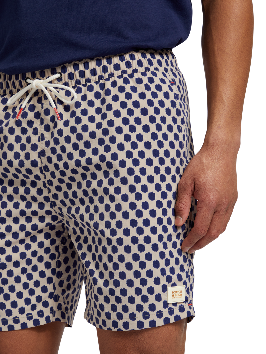 MID LENGTH SWIM SHORT MINI ALL OVER PRINT