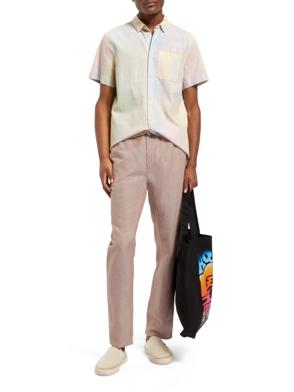 WARREN - COTTON/ LINEN TWILL JOGGER