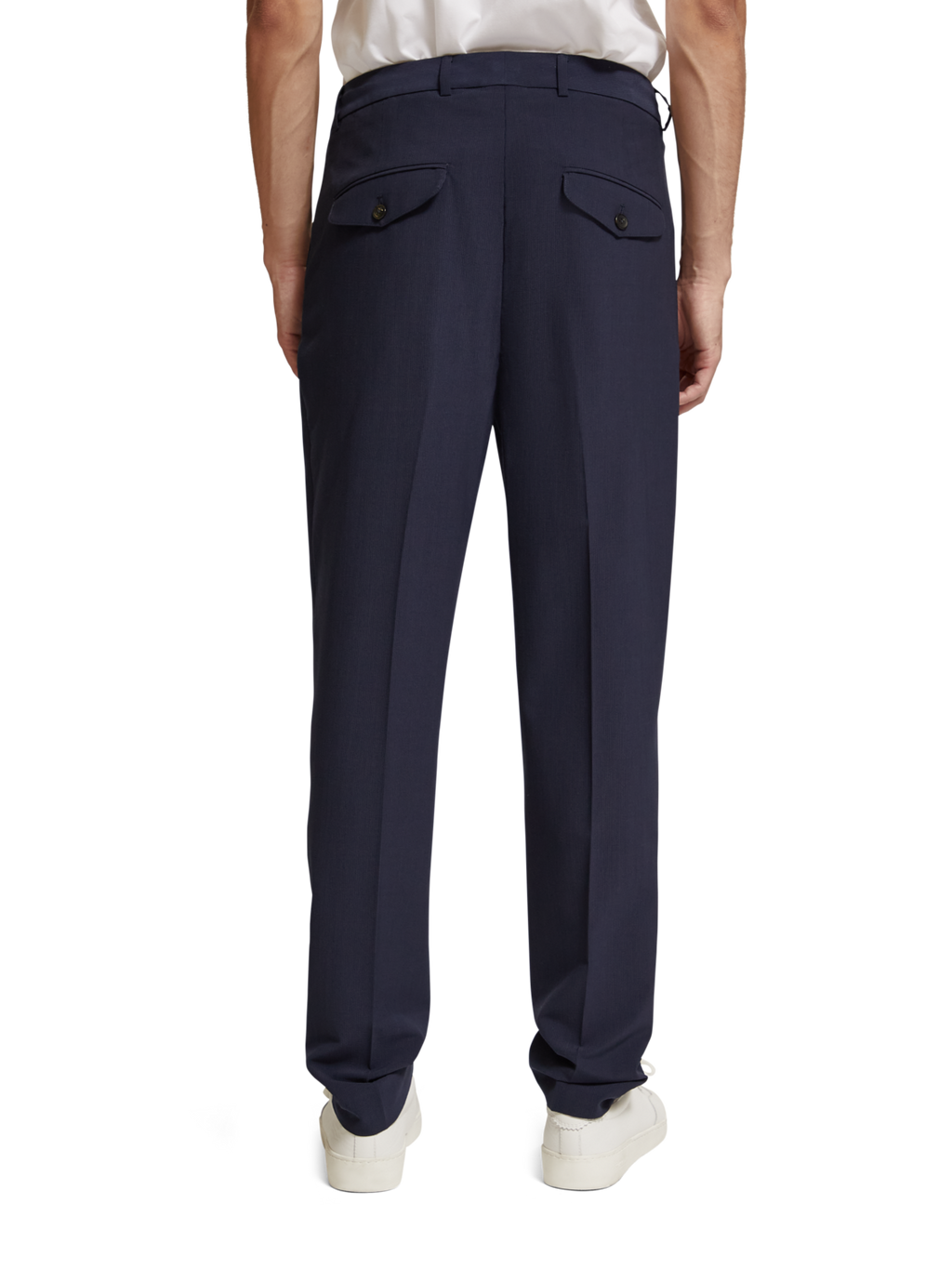 IRVING - PINSTRIPED FINE WOOL-BLEND SEERSUCKER CHINO