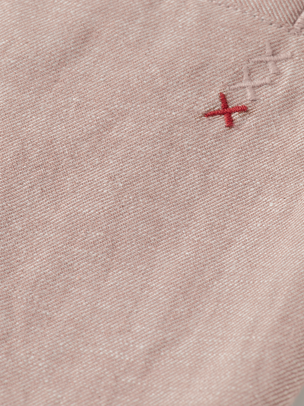 FAVE - COTTON/LINEN TWILL BERMUDA