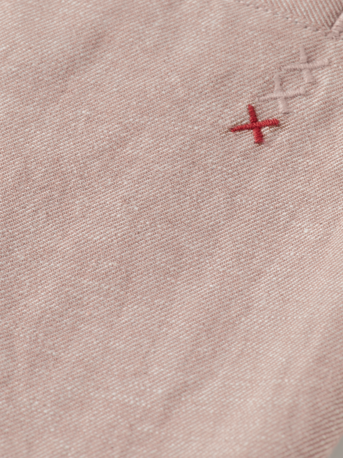 FAVE - COTTON/LINEN TWILL BERMUDA