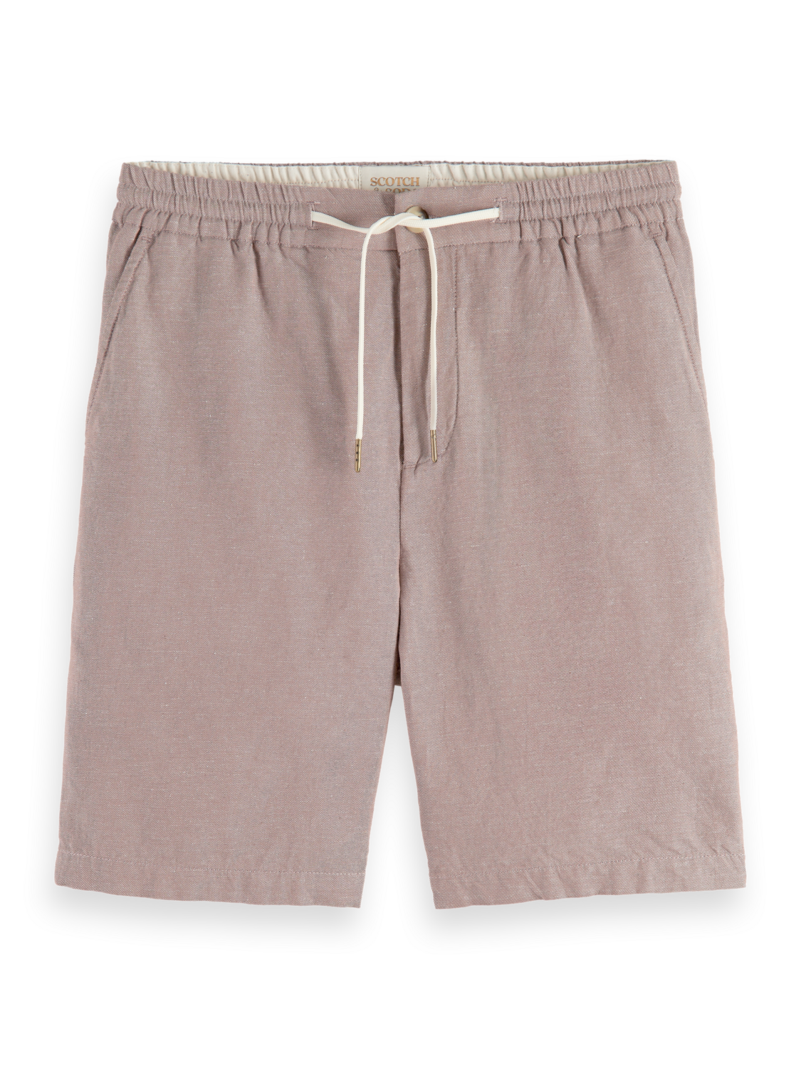 FAVE - COTTON/LINEN TWILL BERMUDA