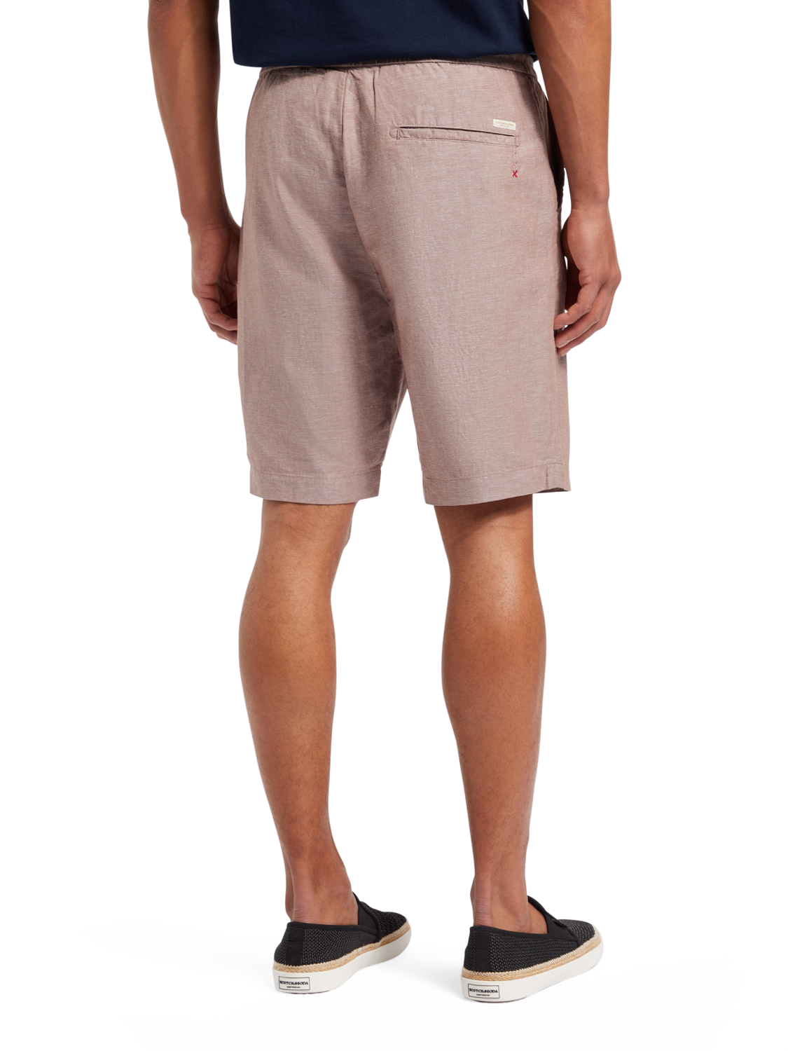 FAVE - COTTON/LINEN TWILL BERMUDA