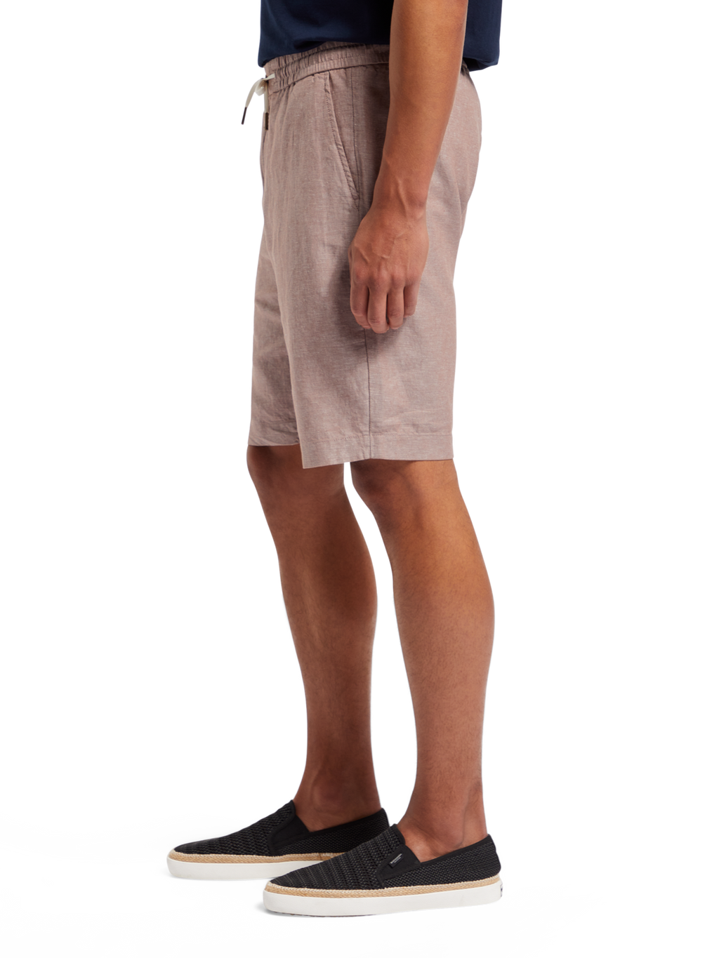 FAVE - COTTON/LINEN TWILL BERMUDA