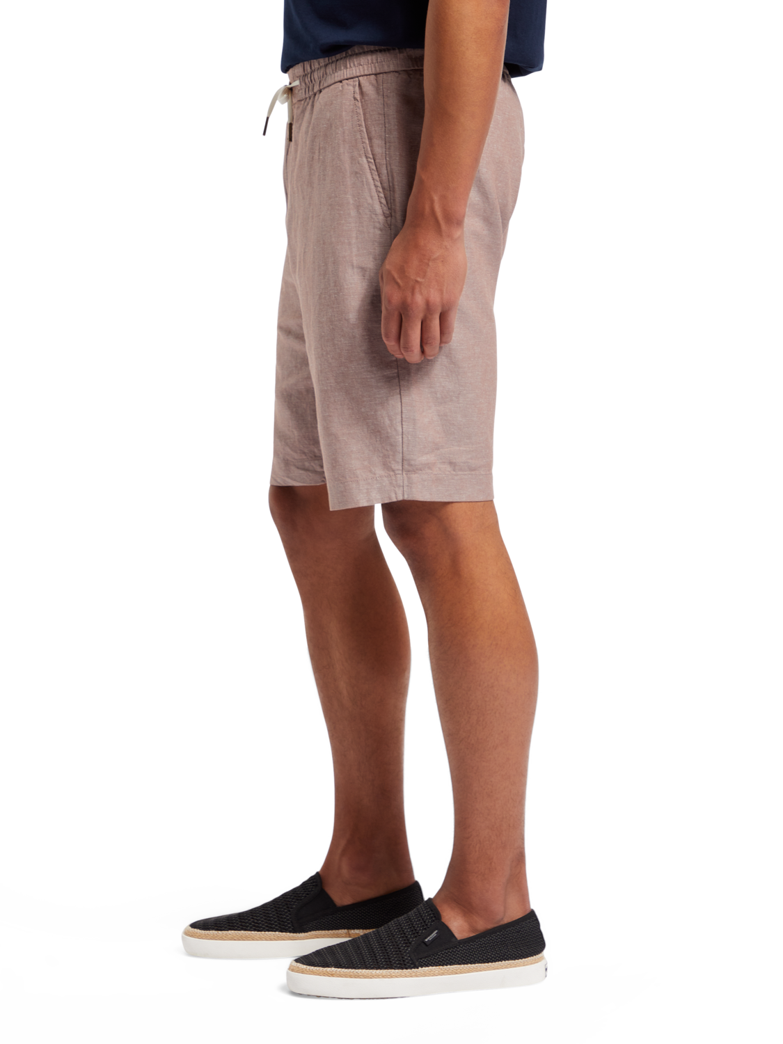 FAVE - COTTON/LINEN TWILL BERMUDA