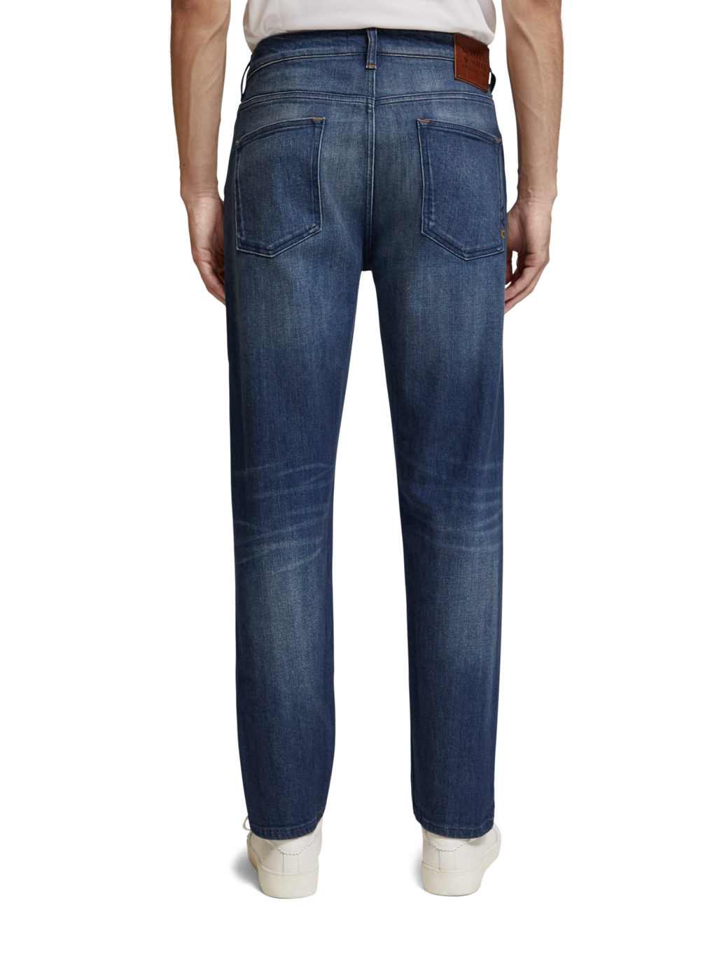 THE DROP REGULAR TAPER JEANS SCENIC BLAUW
