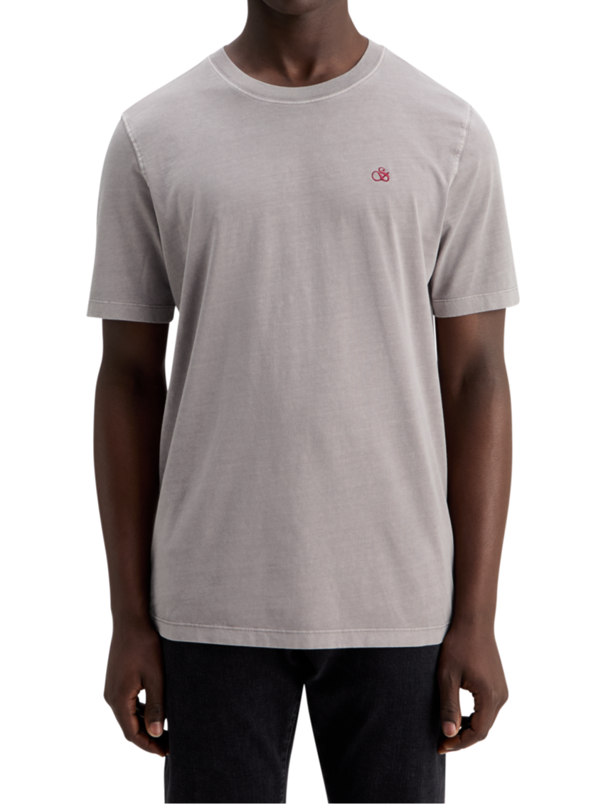 GARMENT DYE LOGO T-SHIRT