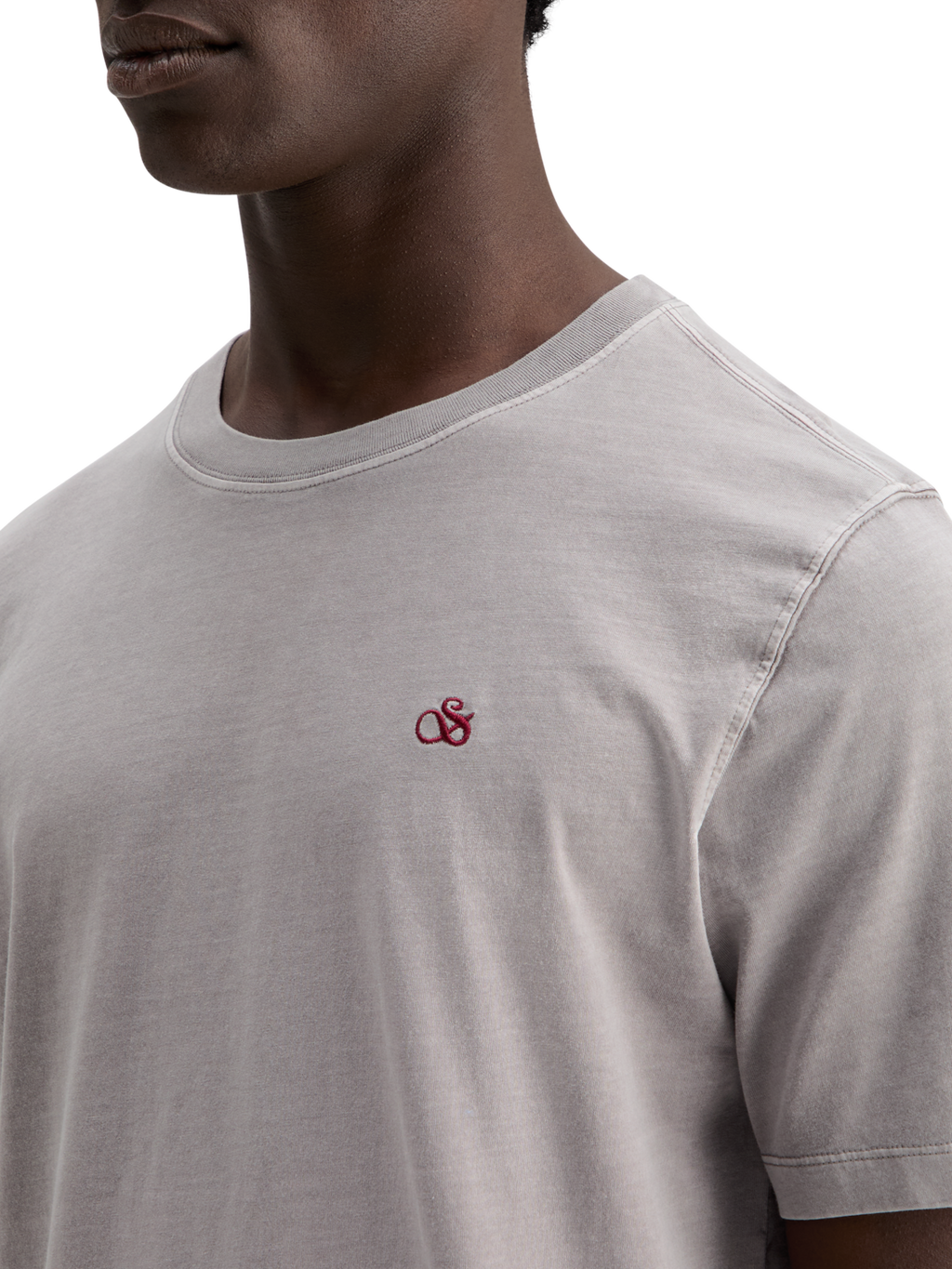 GARMENT DYE LOGO T-SHIRT