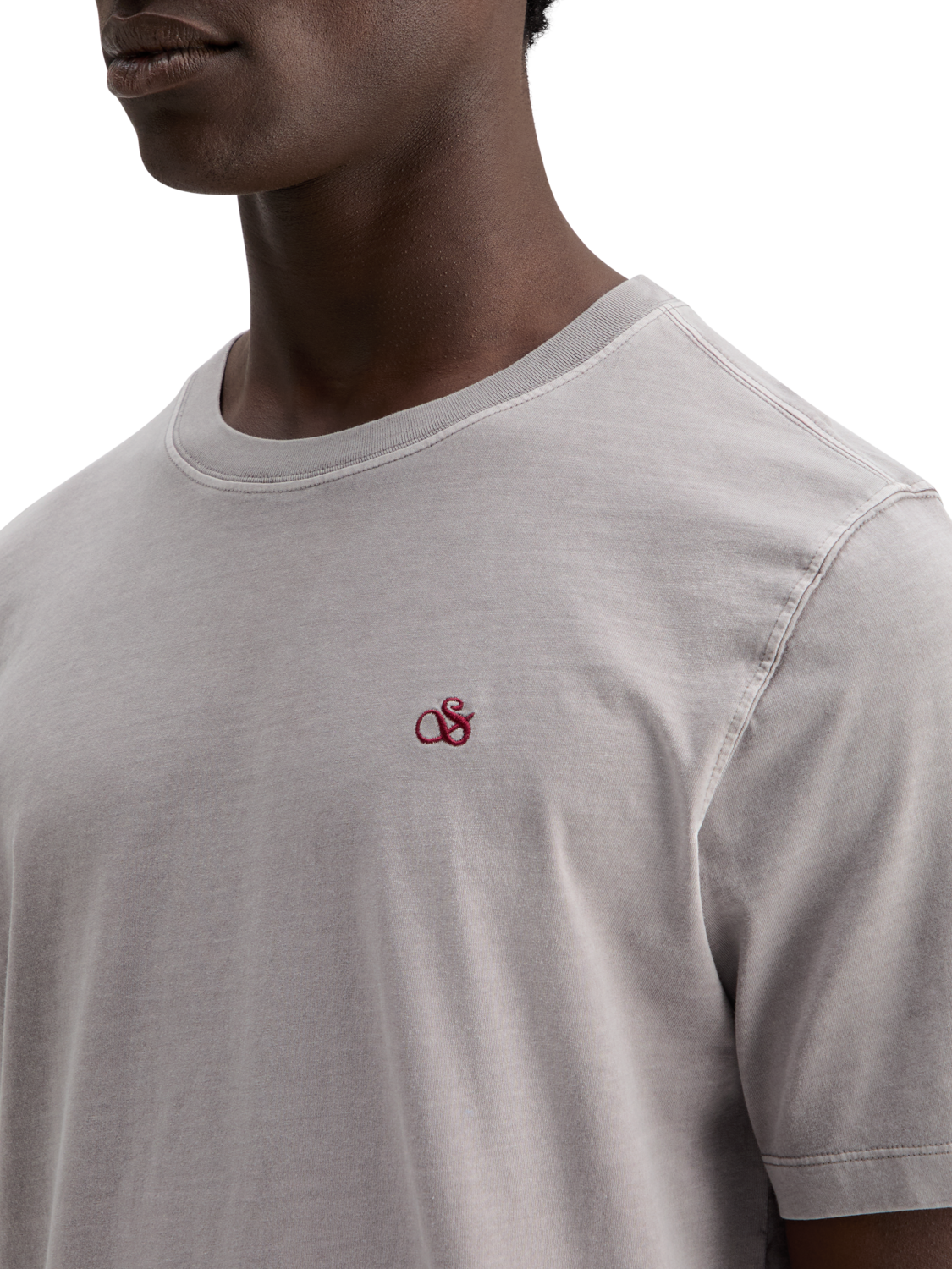 GARMENT DYE LOGO T-SHIRT