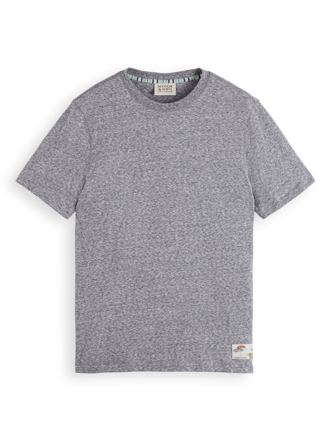 MELANGE LABEL T-SHIRT