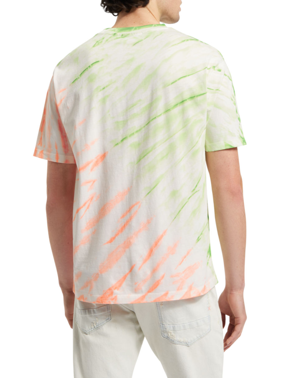 DIAGONAL TIE DYE T-SHIRT