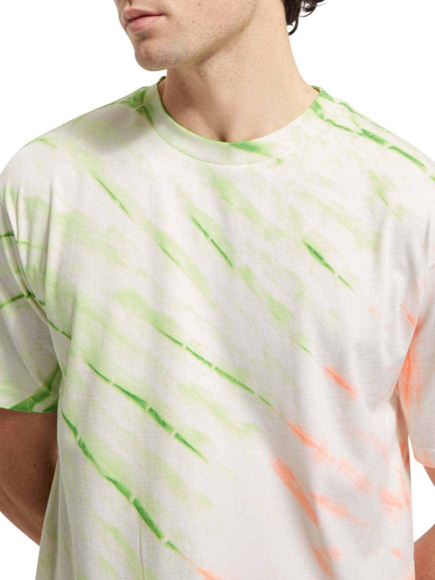 DIAGONAL TIE DYE T-SHIRT
