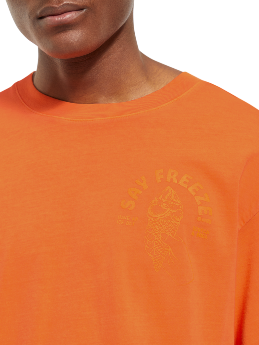 GARMENT DYE ARTWORK T-SHIRT