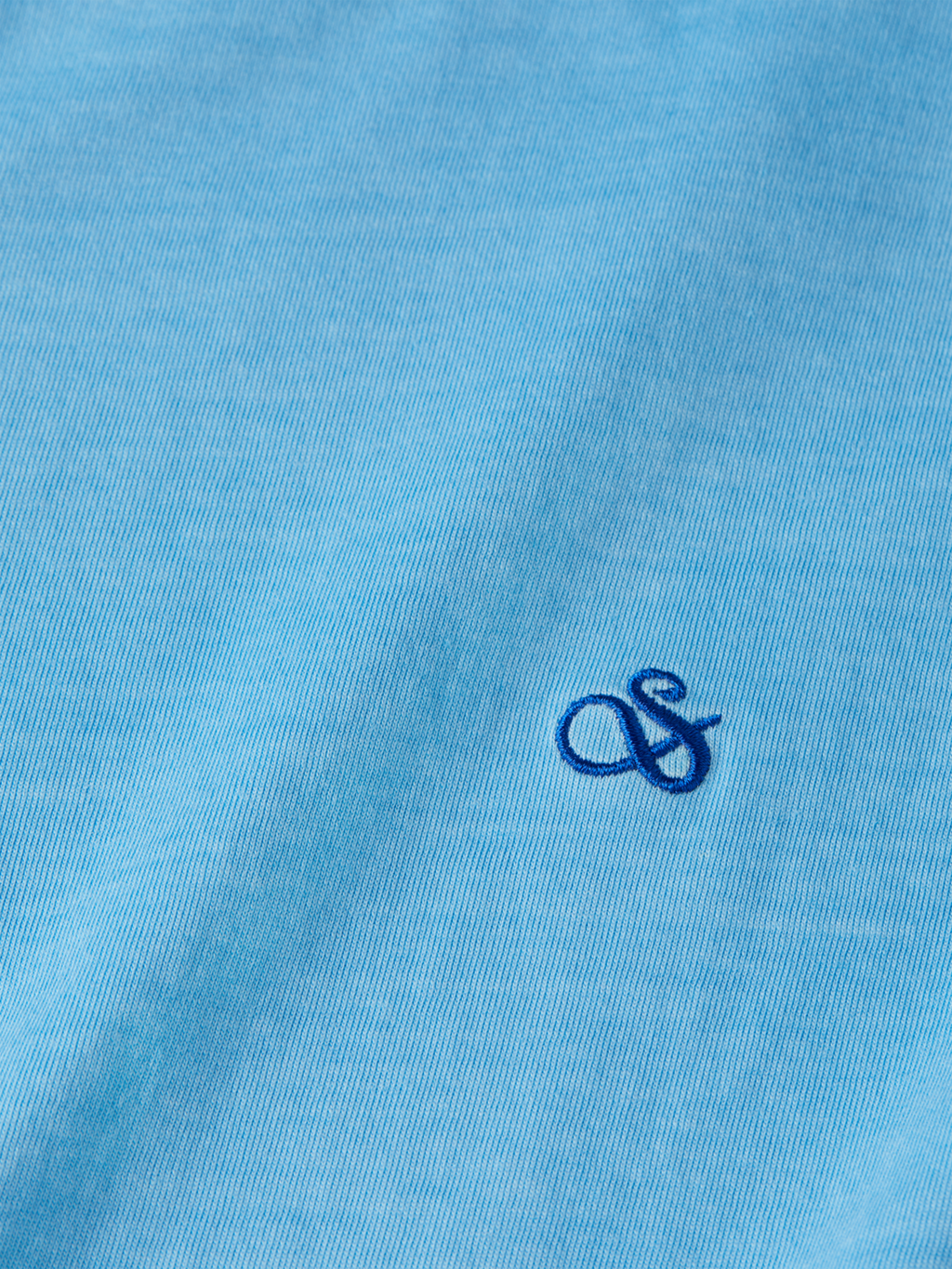 GARMENT DYE LOGO CREW T-SHIRT