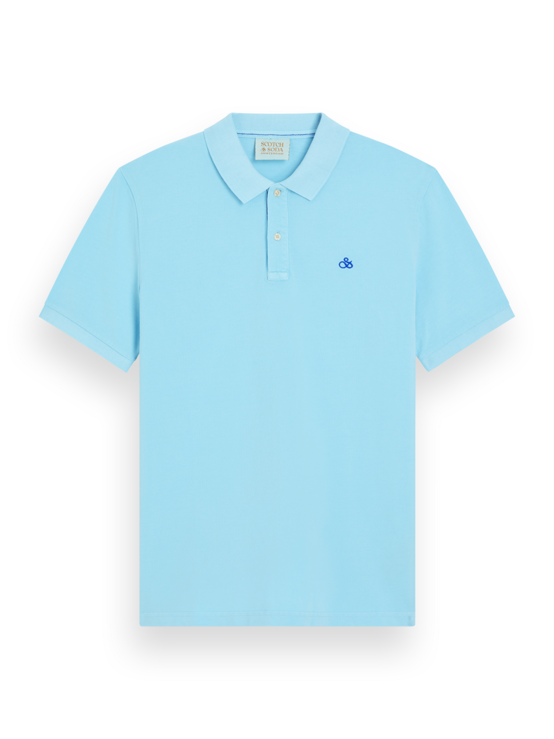 GARMENT DYED PIQUE POLO