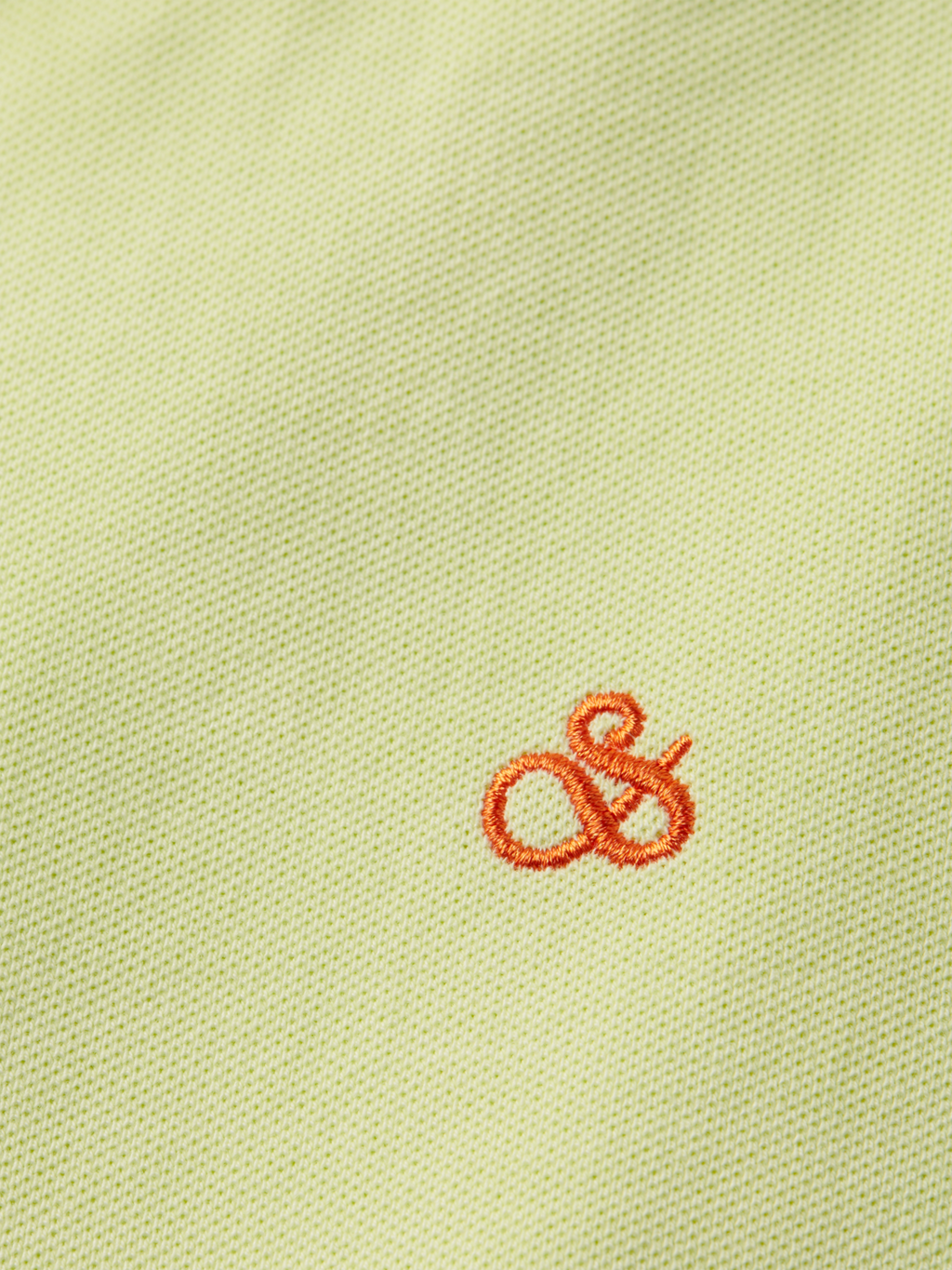 GARMENT DYED PIQUE POLO