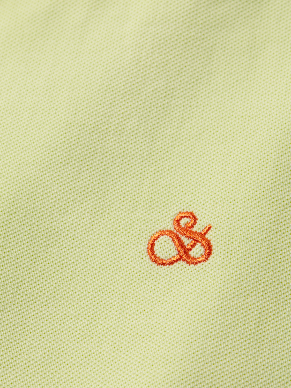 GARMENT DYED PIQUE POLO