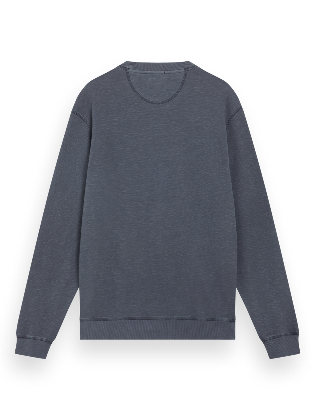 GARMENT-DYED STRUCTURED SWEATSHIRT