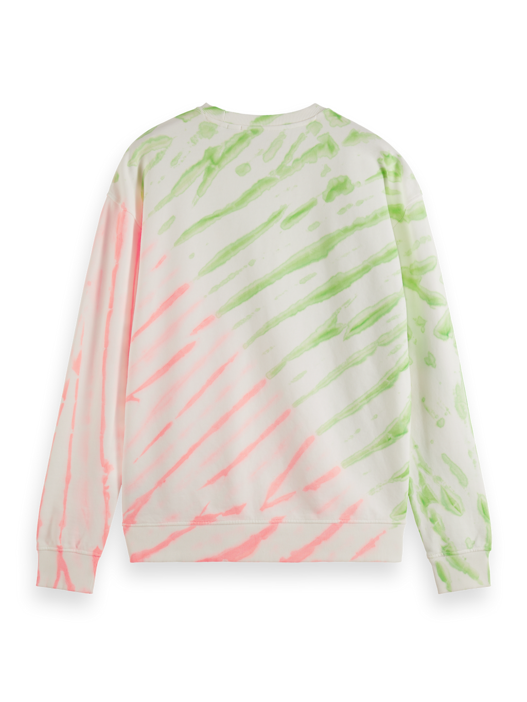 DIAGONAL TIE-DYED SWEATSHIRT