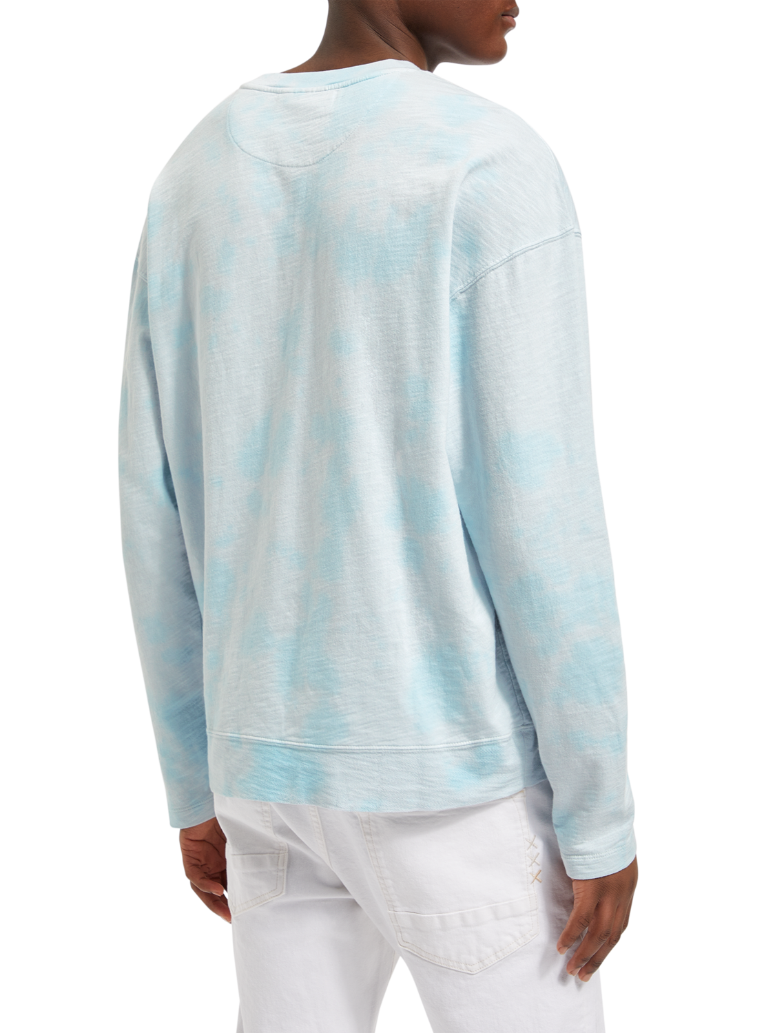 LIGHTWEIGHT WASHED NEON SWEATSHIRT