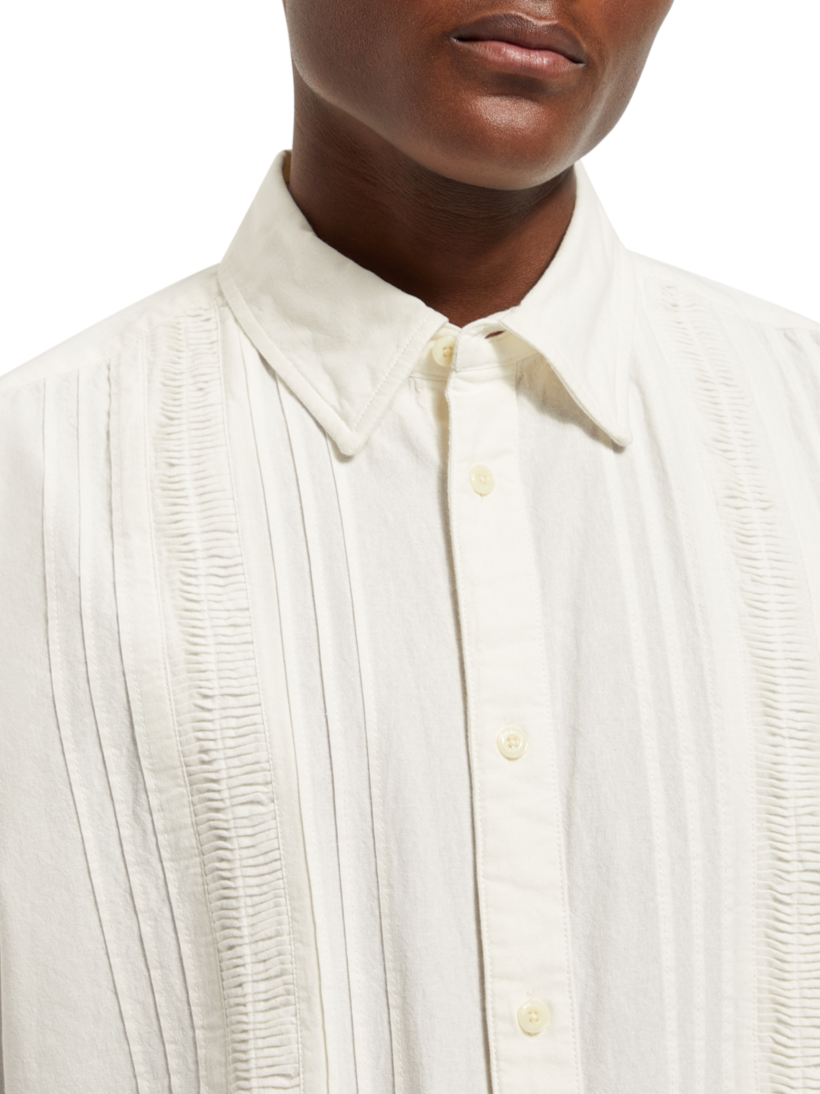 SOLID COTTON SHIRT