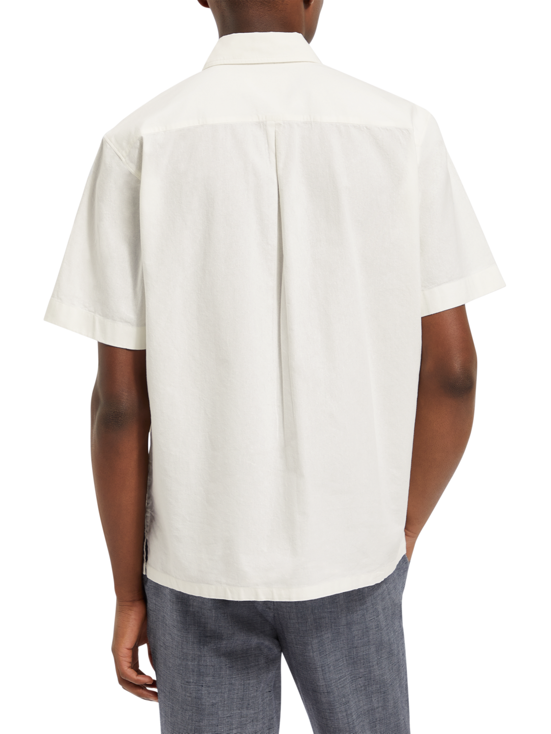 SOLID COTTON SHIRT