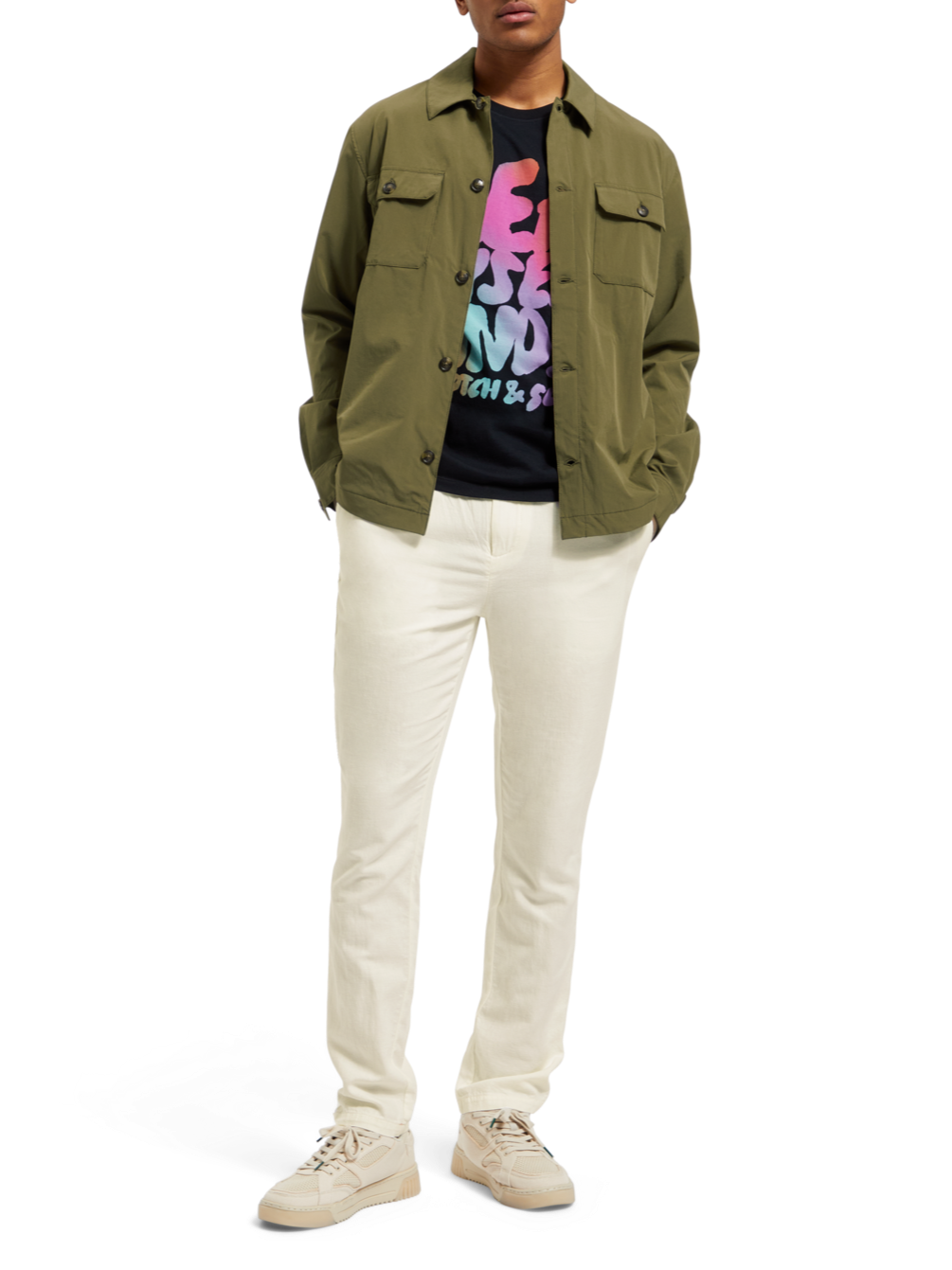 WARREN - STRAIGHT FIT TWILL JOGGER