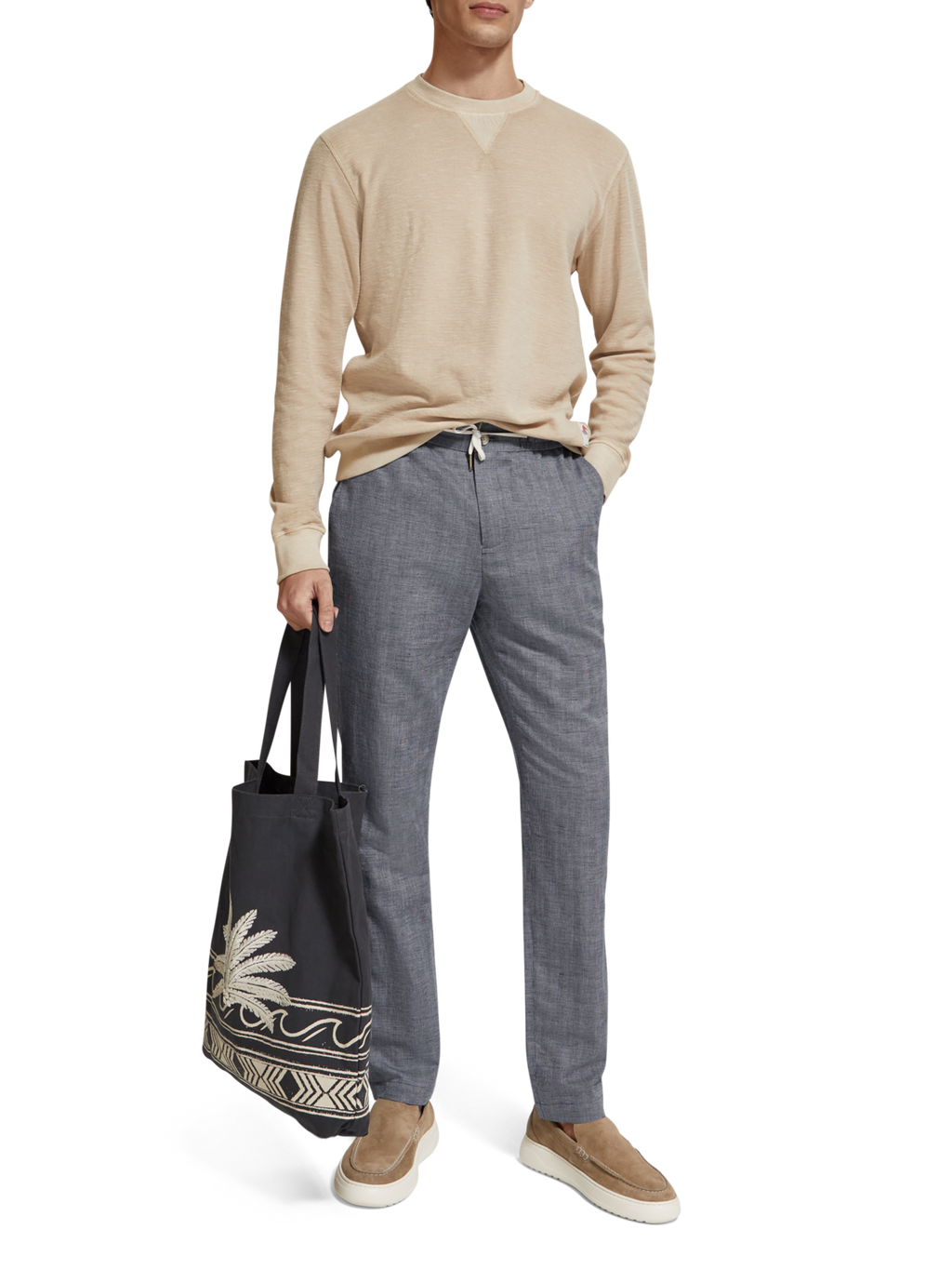 WARREN - STRAIGHT FIT YARN-DYED JOGGER